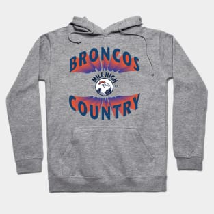 Mile High Broncos Country Hoodie